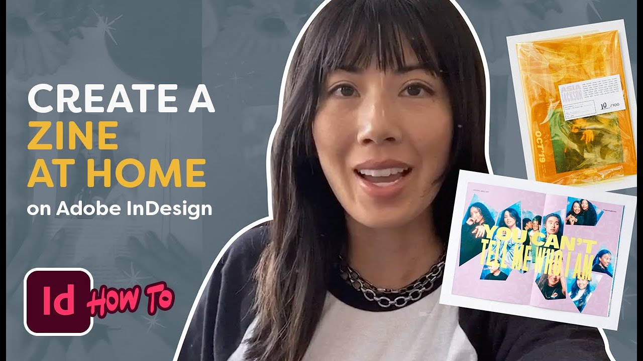 Create A Zine At Home! Adobe InDesign How To YouTube