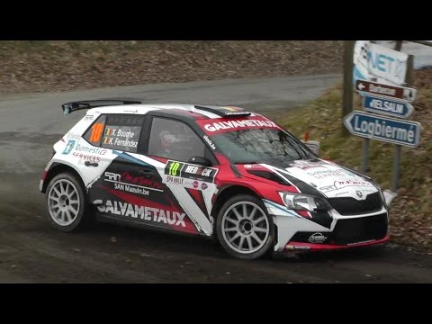 Chris Ingram Katrin Becker Opel Adam R2 Erc Ypres Rally 16 Youtube