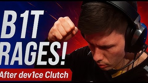 b1t SMASHES Monitor After dev1ce Clutch