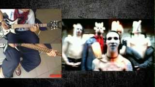 Marilyn Manson - Sweet Dreams (guitar cover by men lahak) HD