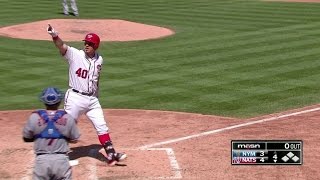 NYM@WSH: Ramos gives Nats the lead with grand slam