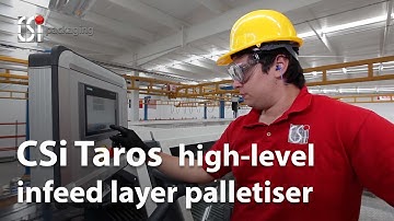 CSi TAROS layer palletiser