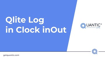 Quantic POS - Qlite Log inClock inOut