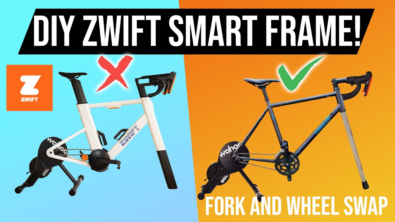 Upgrade Your Zwift Bike! Front Fork & Wheel Swap | Ultimate Poor Man's Zwift Ride Frame