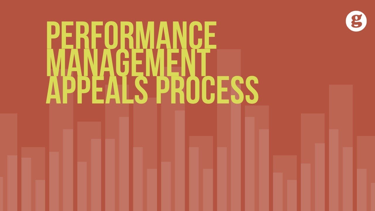 Performance Management Appeals Process YouTube