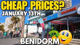 Benidorm Levante Beach: CHEAP PRICES or TOO EXPENSIVE?! 🤔💸