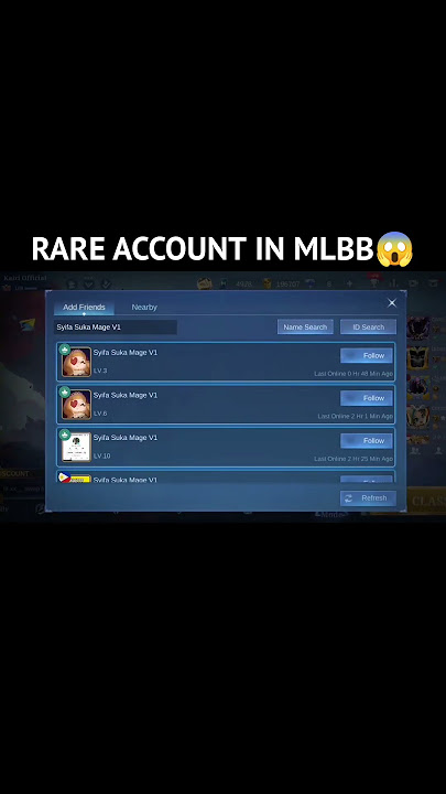 Most Rare Account In MLBB😱 #shorts #fyp #mlbb #account #mlaccount #mlindia #mlnortheast #mlindonesia