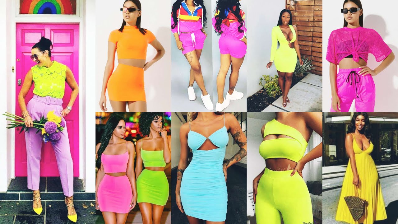 Wear Trendy Neon Outfits-Neon Party ...