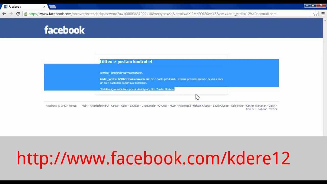 facebook sayfa hackleme tht