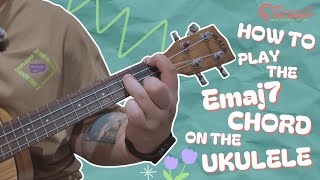Learn The Emaj7 Ukulele Chord Ukulele Chord Library