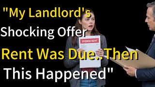 “My Landlord Offered a Shocking Deal When I Couldn’t Pay Rent – You Won’t Believe What Happened Next