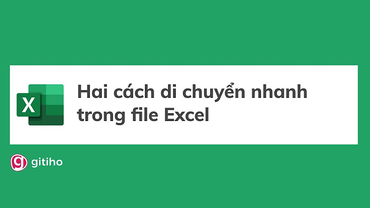 Cách di chuyển nhanh đến cột nào đó trong excel năm 2024