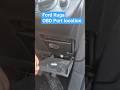 OBD Port 16 pin diagnostic port location - This is Ford Kuga 2013.  2.0 diesel.  #ford #kuga #obd