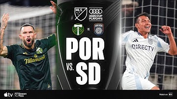 Portland Timbers vs. San Diego FC | Full Match Highlights | 2025 Audi MLS Cup Playoffs