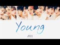 [パート分け/カナルビ/歌詞動画] Young / JO1