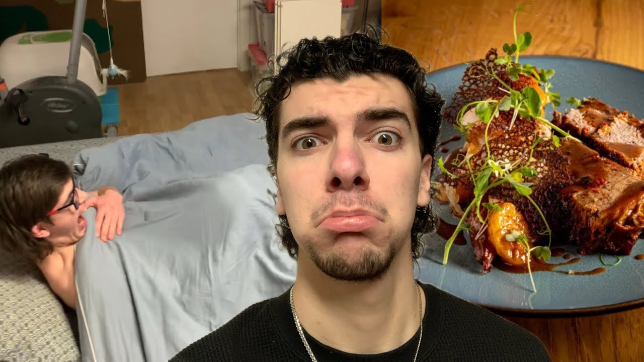 Thierry fait un tuto cuisine et attrape son frère entrain de faire une dinguerie