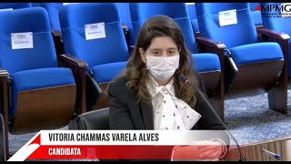 Prova oral MPMG da 1ª colocada – Promotora de Justiça (2022) -  Vitoria Chammas Varela Alves