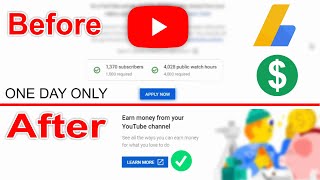 Monetize Youtube Channel in 1 Day | How to Monetize Youtube Channel 2020 Hindi