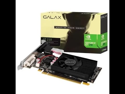 Test GeForce 210 in 2022