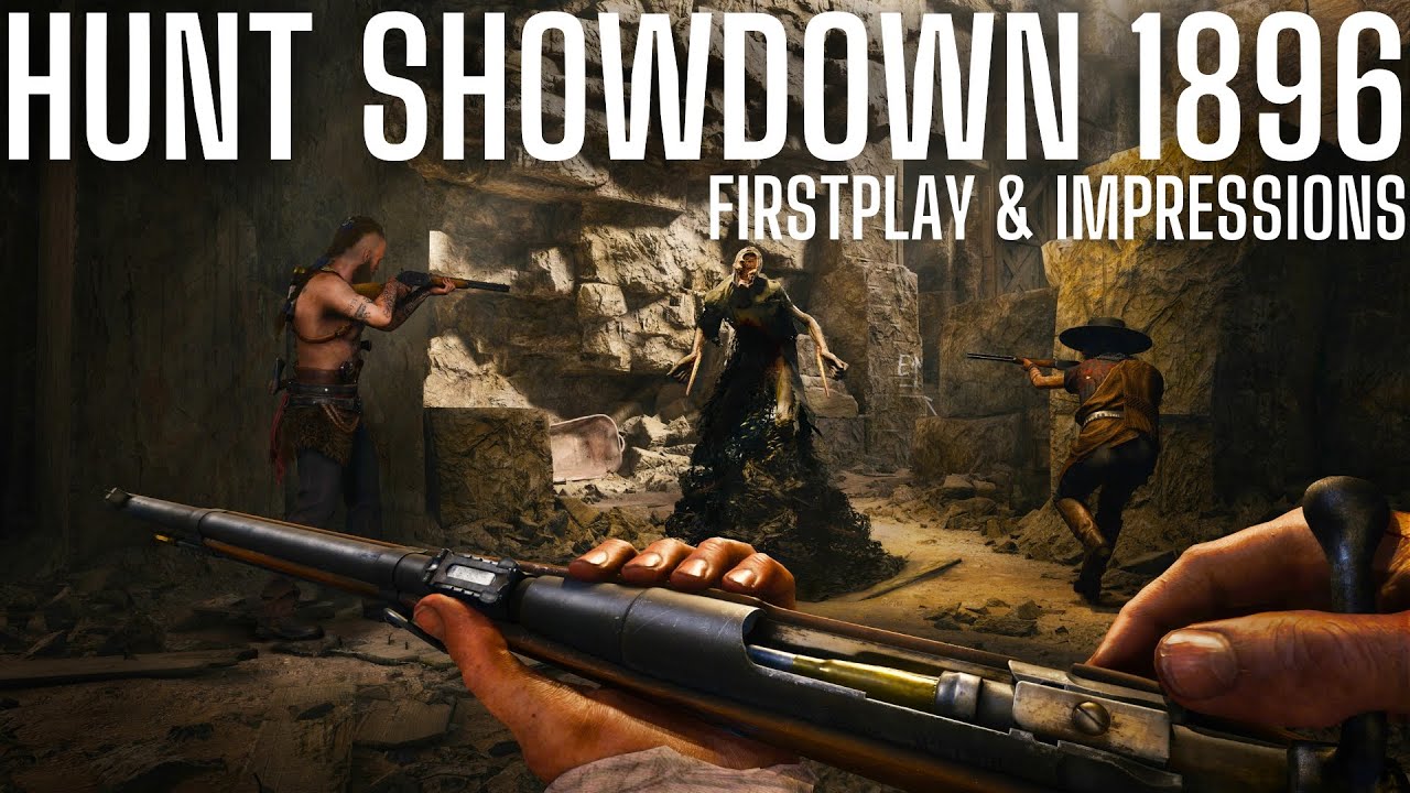 HUNT SHOWDOWN DOWN FIRST PLAY AND IMPRESSIONS... - YouTube