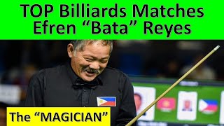 The Magician - Top Billiards Matches - Efren "Bata" Reyes - Pinoy Pride