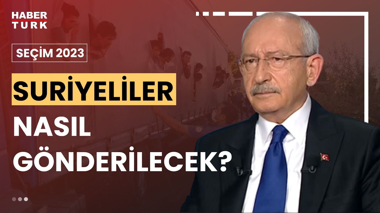 ⁣Cumhurbaşkanı Adayı, CHP Genel Başkanı Kemal Kılıçdaroğlu Habertürk'te I Seçim 2023 - 23 Mayıs 