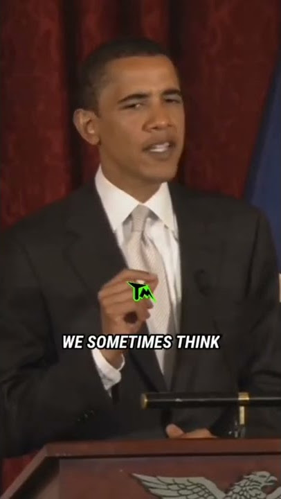 Barack Obama motivational speech | Barack Obama Inspirational speech | Barack Obama Quotes