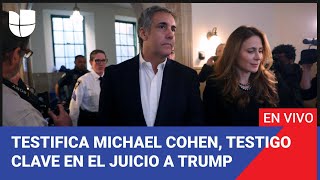 Edicion Digital: Sube al estrado Michael Cohen, testigo clave en el juicio penal contra Trump.