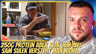 Sam Sulek trainiert immer noch wie ein Vollidiot und Gemüse hat er noch nie gesehen! Live Reaktion