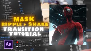 Celebrity MASK + Ripple SHAKE Transition Tutorial || After Effects || Net Worth