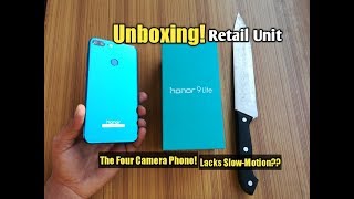 Huawei Honor 9 Lite Unboxing! (Blue) The 4 Camera Phone