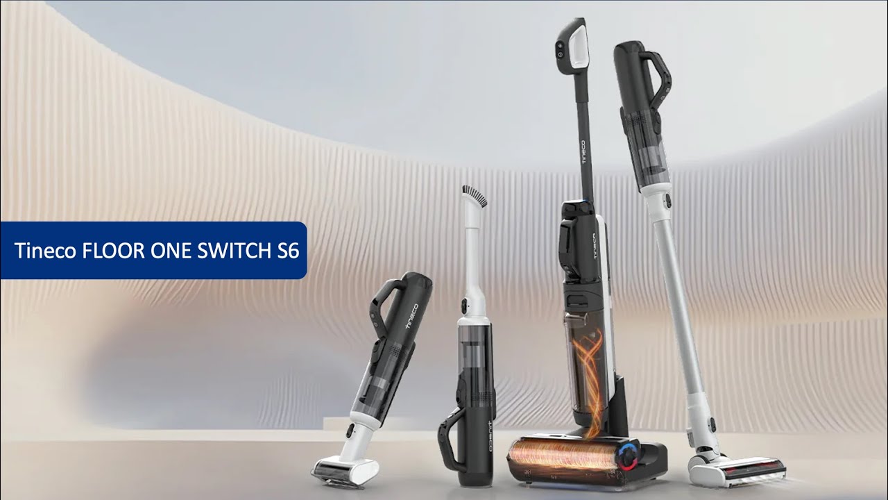 Tineco S6 Switch - YouTube