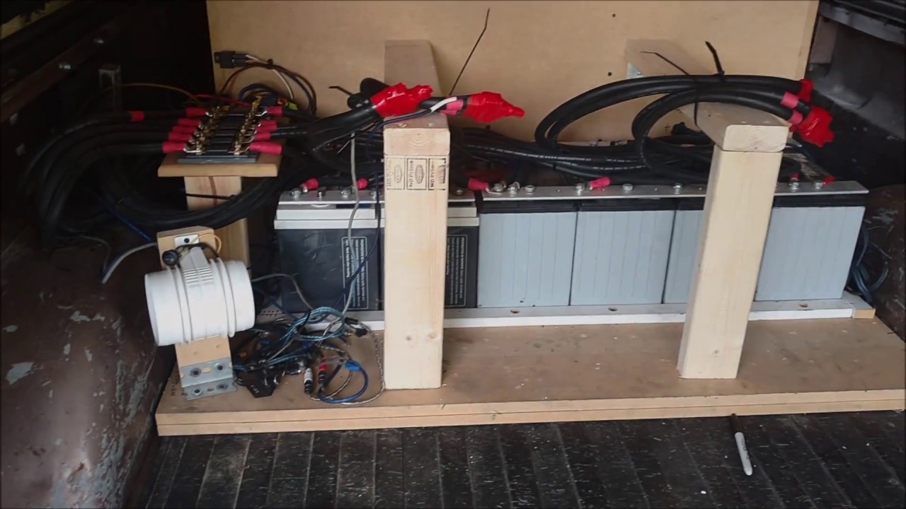 Amp Rack Panel Power New Amps/Amp Rack and Battery Bank Panels - YouTube