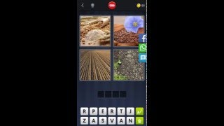 4 Bilder 1 Wort [Weizen, Samen+Blume, Feld, Erde] screenshot 3