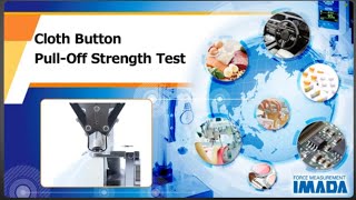 Cloth Button Pull Off Strength Test
