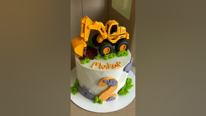 how to make 2 no jcb cake JCB and 2 no cake fsinal finishing   fest wark    n#trending
