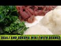 Ugali And Sukuma Kale With Beans Recipe By The Gujarati Chef 