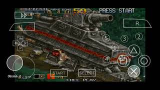 metal slug 6 ppsspp emulator android gameplay pake cheat 3 sekarang hehe 😁