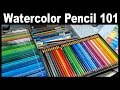 LIVE! Watercolor Pencil 101 // 12:30pm ET Today!