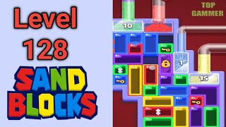 Details Sand blocks drop puzzle level 128 gameplay walkthrough solution Update