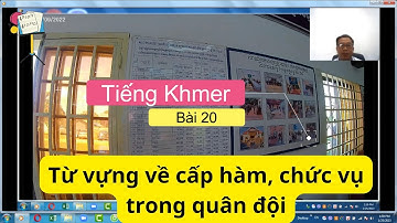 Tiếng Khmer, bài 20 #anhluuchannel #TiengKhmerBai20