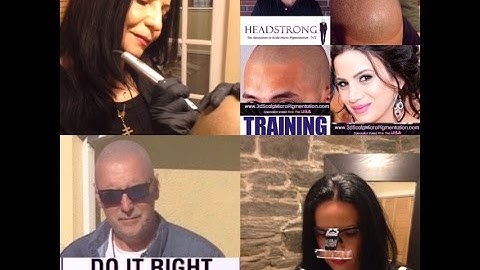 Isabelle 3dScalpMicroPigmentationTraining.com with Chris NYC