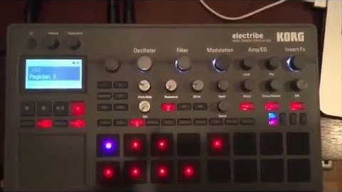 Korg Electribe Music Production Station (Tutorial / Demo / How to / Instructional Video) - Part 2
