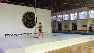 Sonia Valerio (ITA) - M40+, Posa Pole Art World Championship 2019