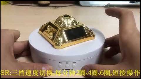 Rotating Display Big size 30 42 52 cm with remote