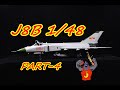 【scalemodel】Trumpeter model 1/48 J-8B Model making （scale model aircraft）part-4