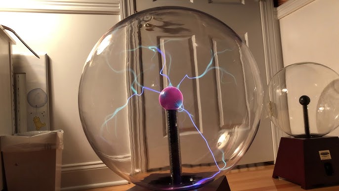 9 Plasma Ball Sphere Globe Amazing Holiday Lightning Lamp Light Sound  Response