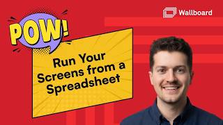 How to Automate Digital Signage with Spreadsheets (Wallboard 2.1 Internal Datasources Demo)