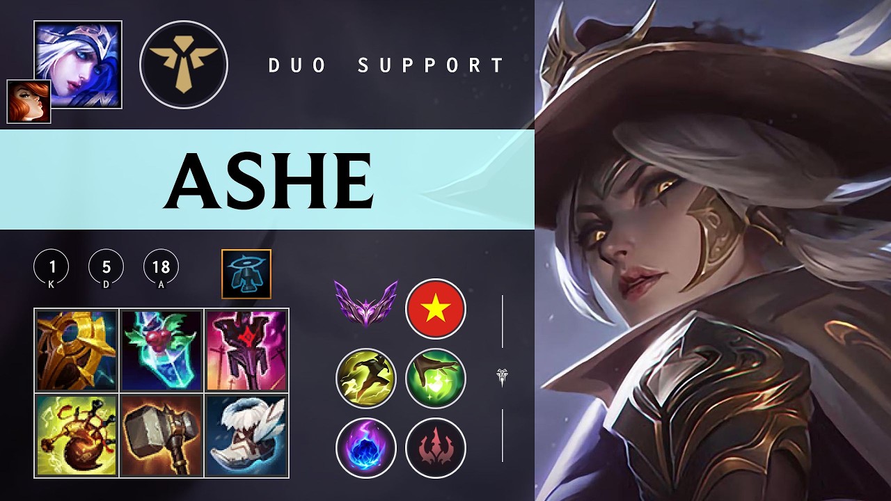 Ashe Support vs Zyra - VN Master Patch 26.04
