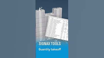 SIGNAX TOOLS. Quantity Takeoff.
